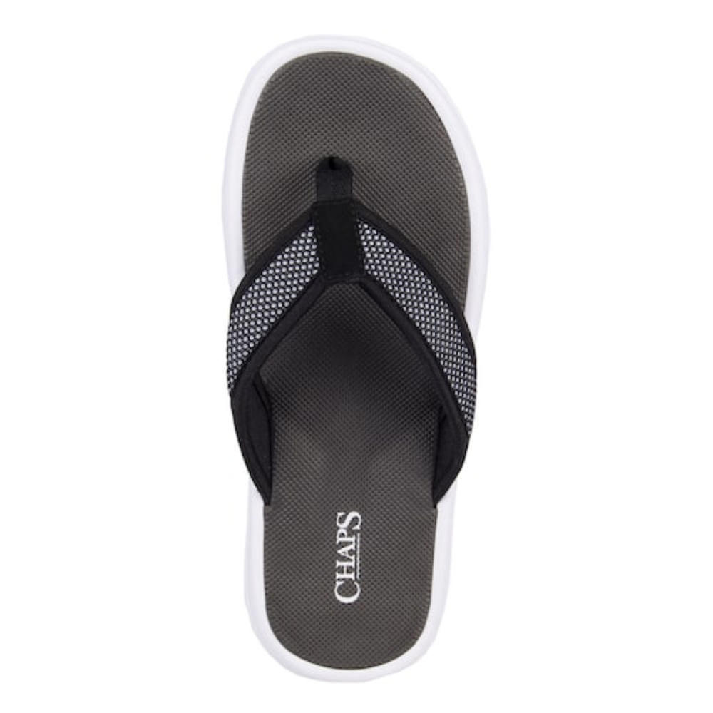 Men's Chaps Mesh Thong Sandals NWT